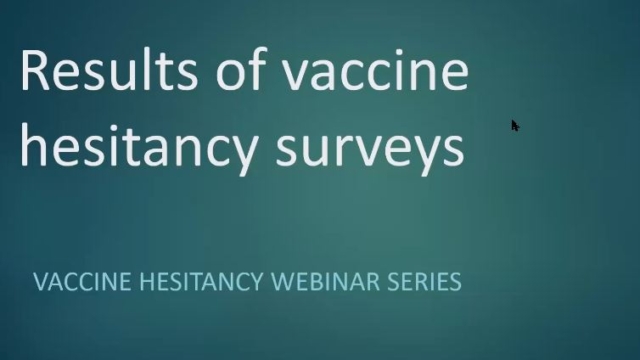 Vaccine Hesitancy Webinar 2