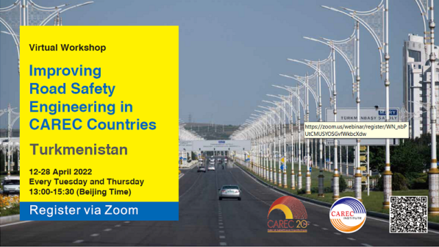 Improving Road Safety Engineering in CAREC Countries (Turkmenistan)