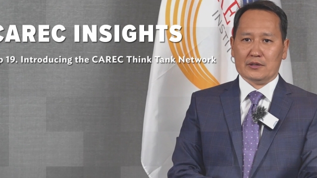 Introducing the CAREC Think Tank Network