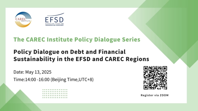 Policy Dialogue on Debt and Financial Sustainability in the EFSD and CAREC Regions